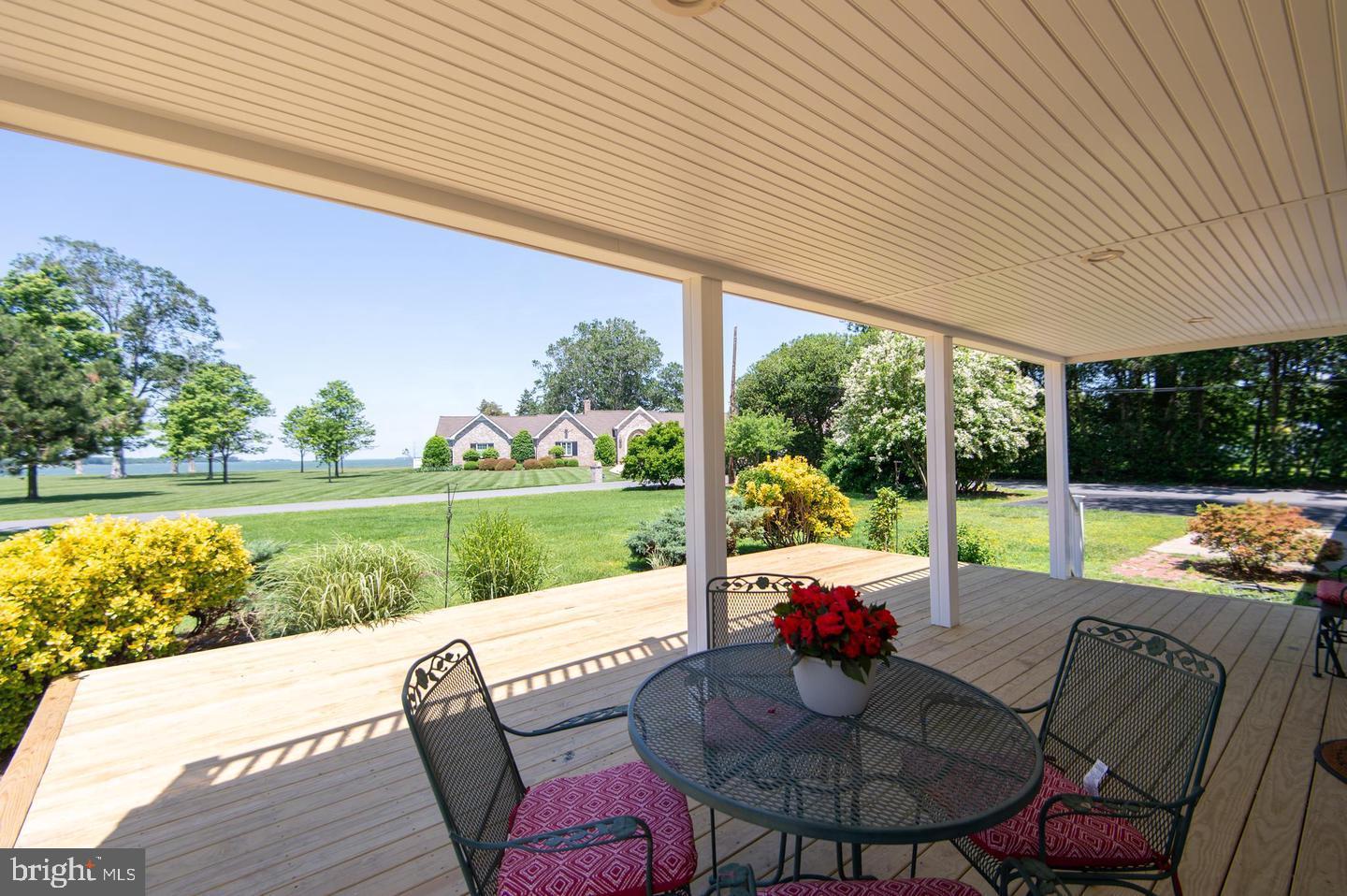7 Hatsawap Road Cambridge, MD 21613 - Photo 5 of 62 Rear Deck with water views