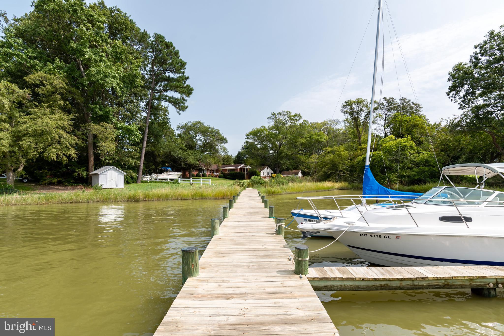 7 Hatsawap Road Cambridge, MD 21613 - Photo 53 of 62 Community Pier on Jenkins Creek