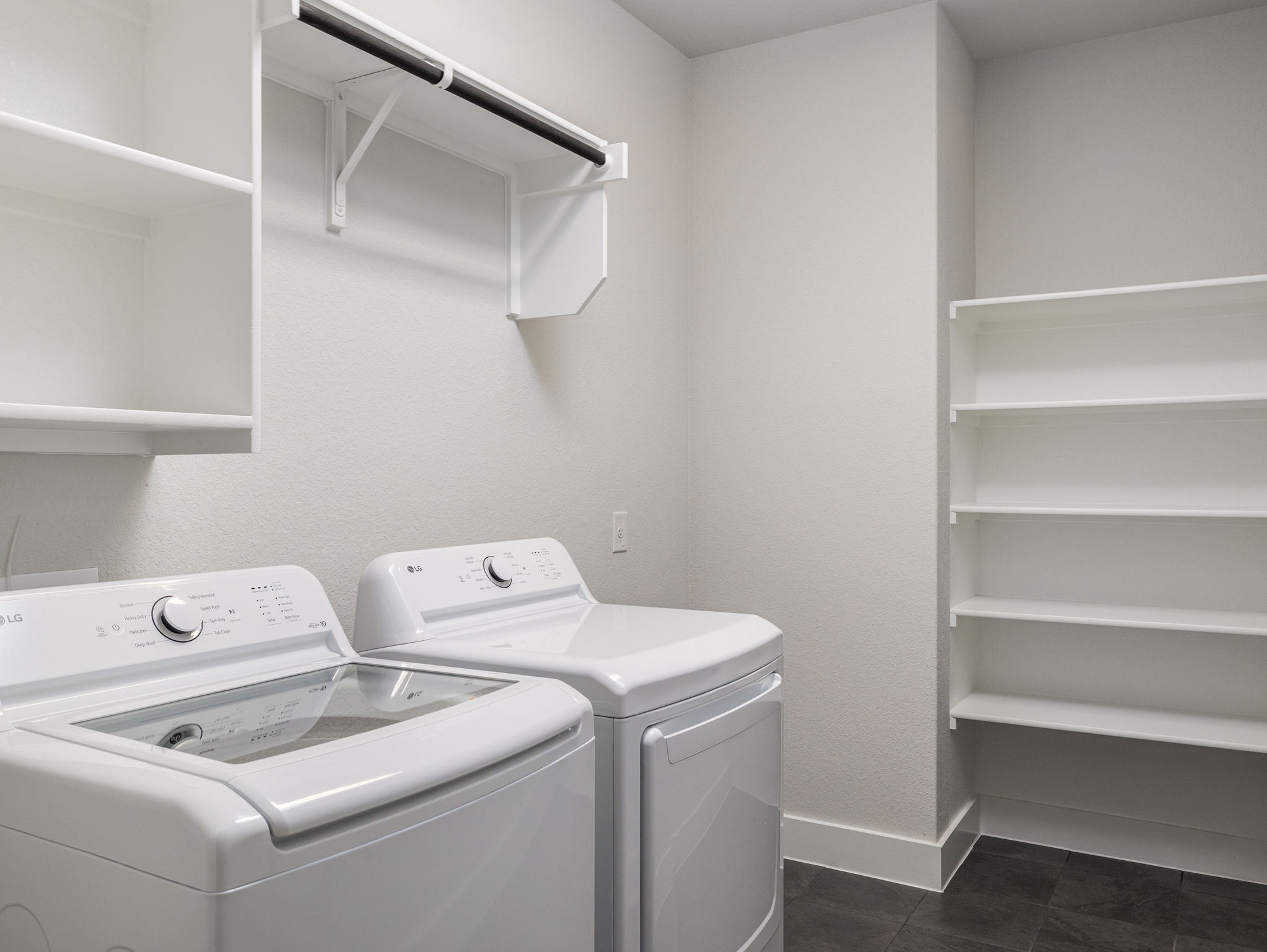 416 Ridgewell Loop Georgetown, TX 78633 - Photo 16 of 19 a utility room with dryer and washer