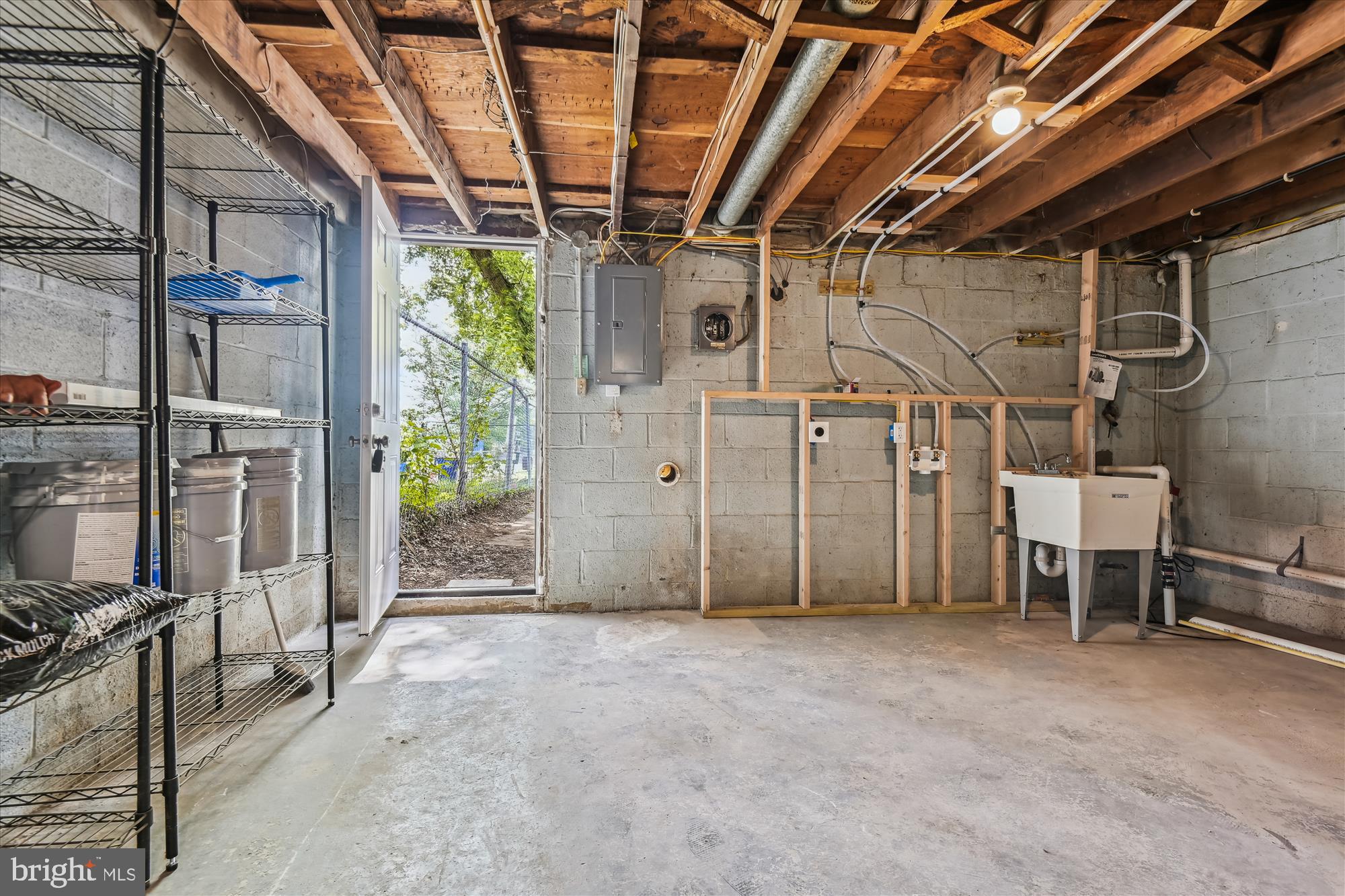 631 Markham Road Baltimore, MD 21229 - Photo 17 of 40 Partial Unfinished Basement