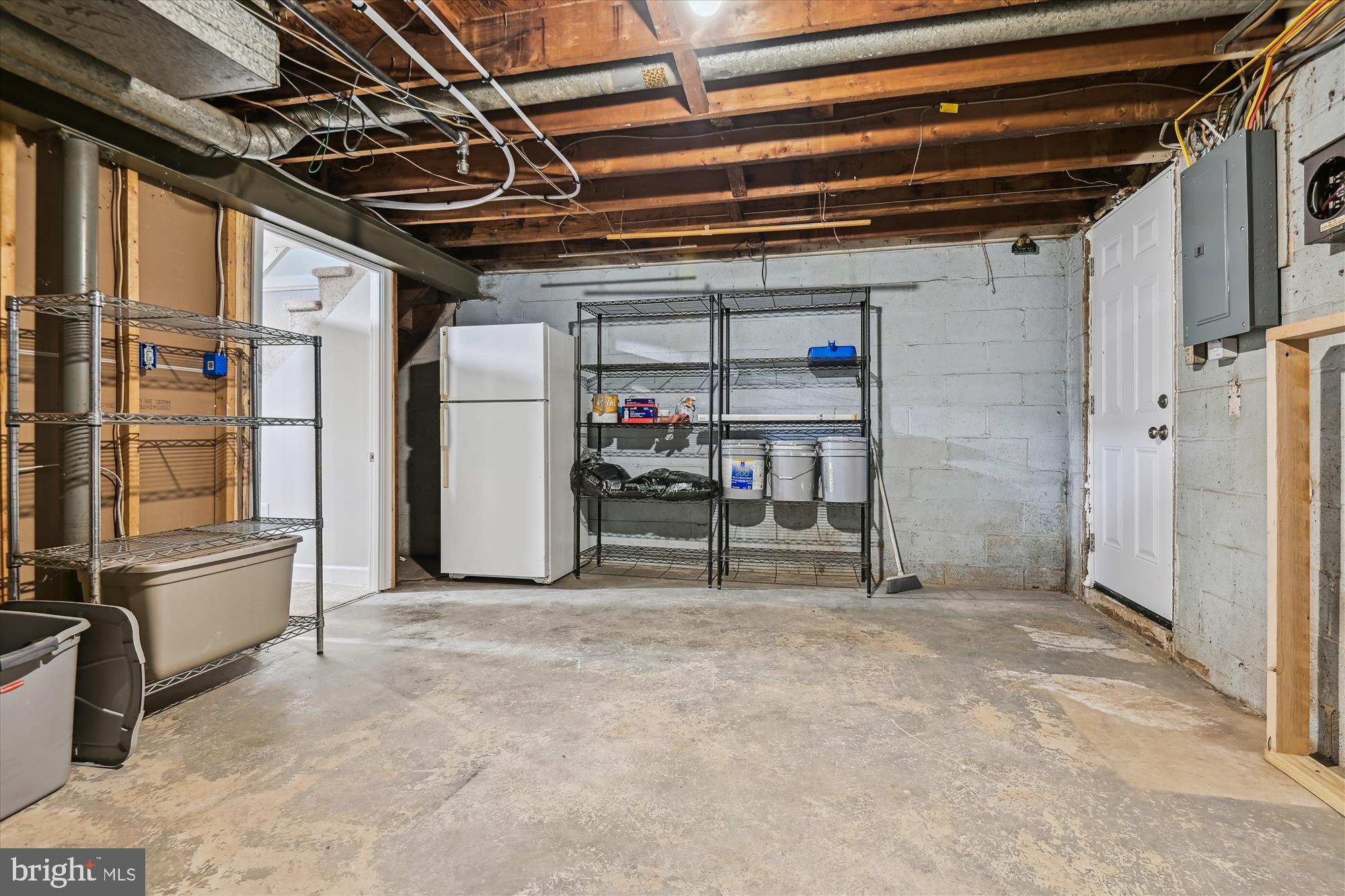631 Markham Road Baltimore, MD 21229 - Photo 18 of 40 Partial Unfinished Basement