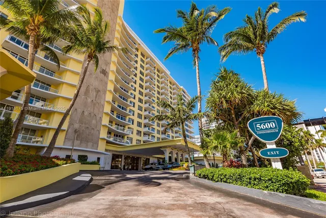 a front view of a building