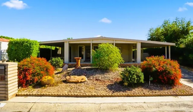 front view of a house with a porch