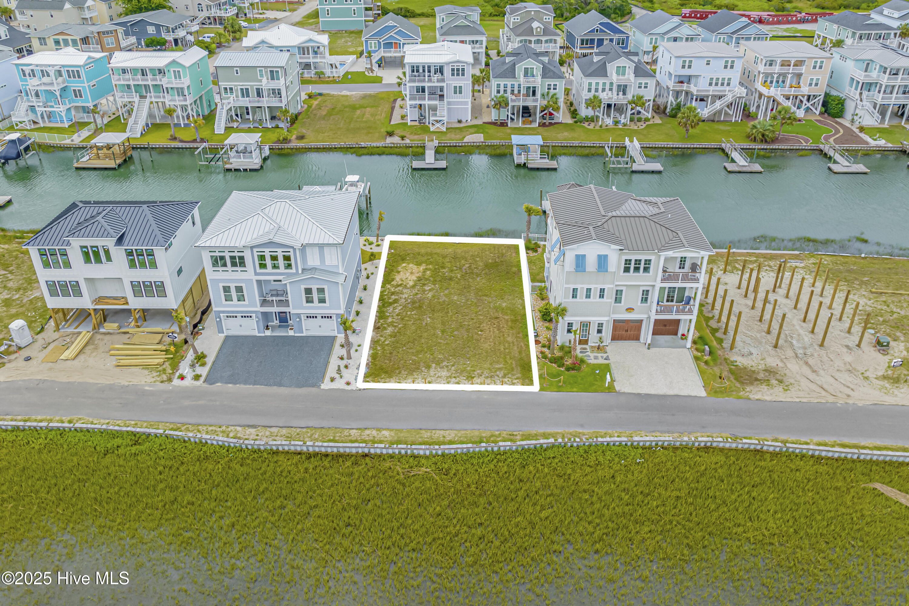1310 Riverside Drive Sunset Beach, NC 28468 - Photo 14 of 36 Ocean Club Lot 65 2 Outline