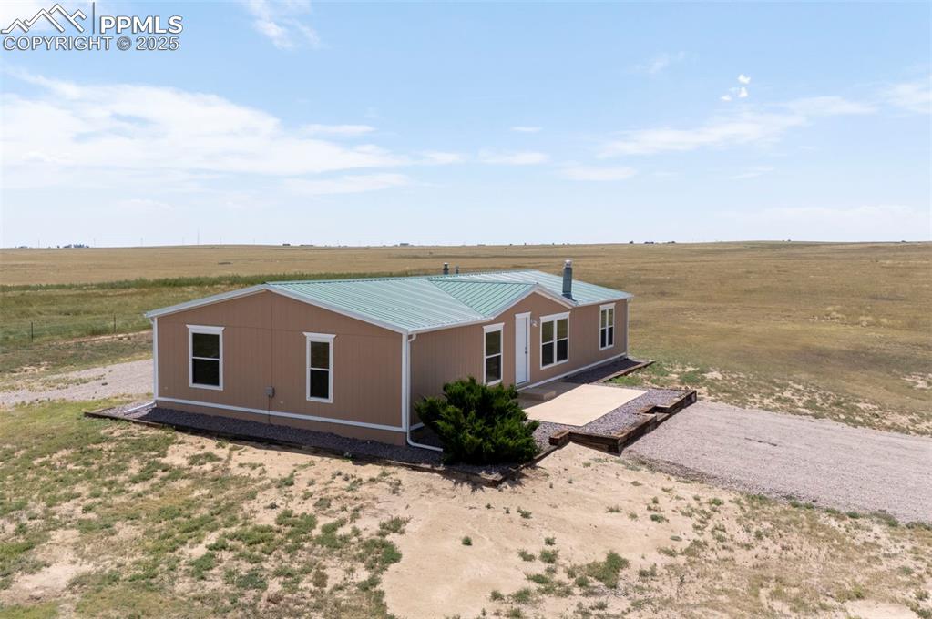33115 Torrence Road Yoder, CO 80864 - Photo 34 of 50 an aerial view of a house with a ocean view