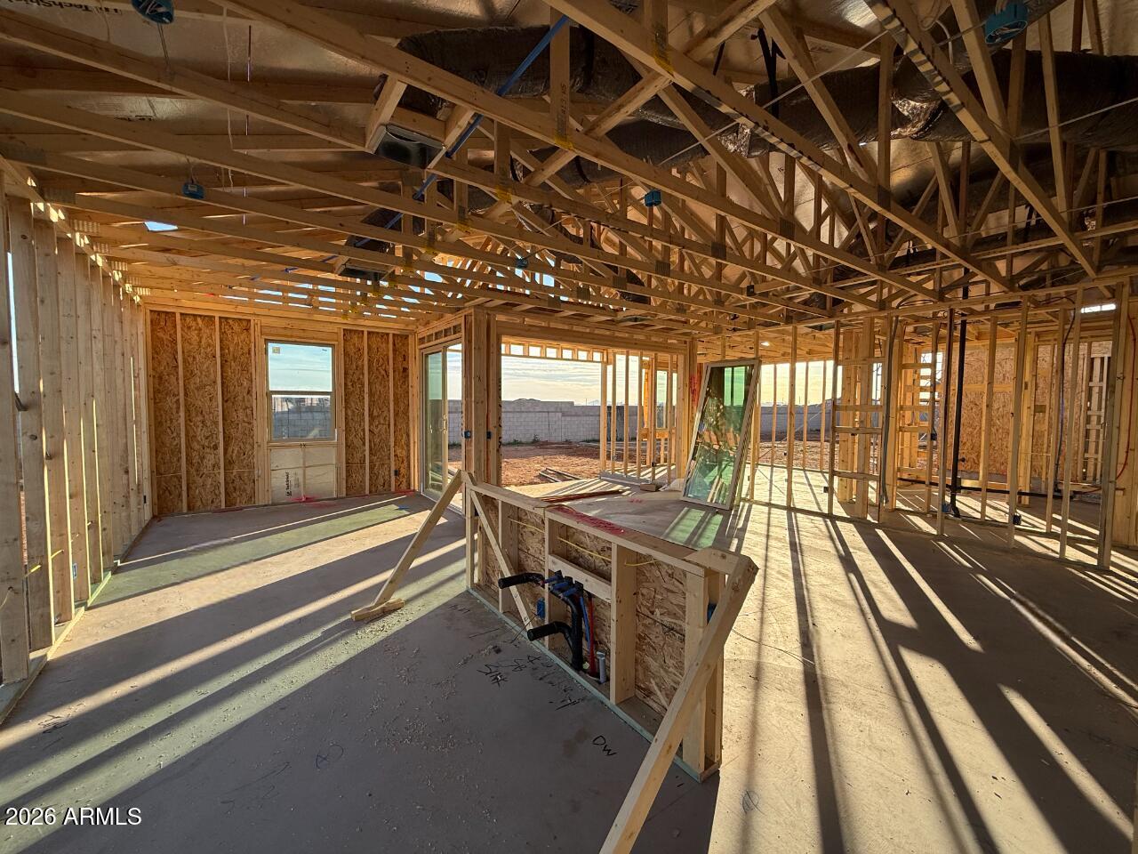 6589 East Fiddleneck Way San Tan Valley, AZ 85140 - Photo 4 of 12 a view of a balcony with car parked
