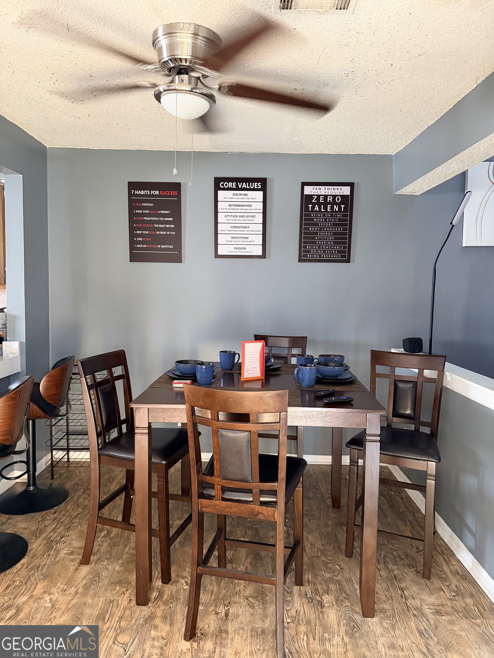 3484 Blazing Pine Path Decatur, GA 30034 - Photo 6 of 10 a dining room with furniture and a chandelier