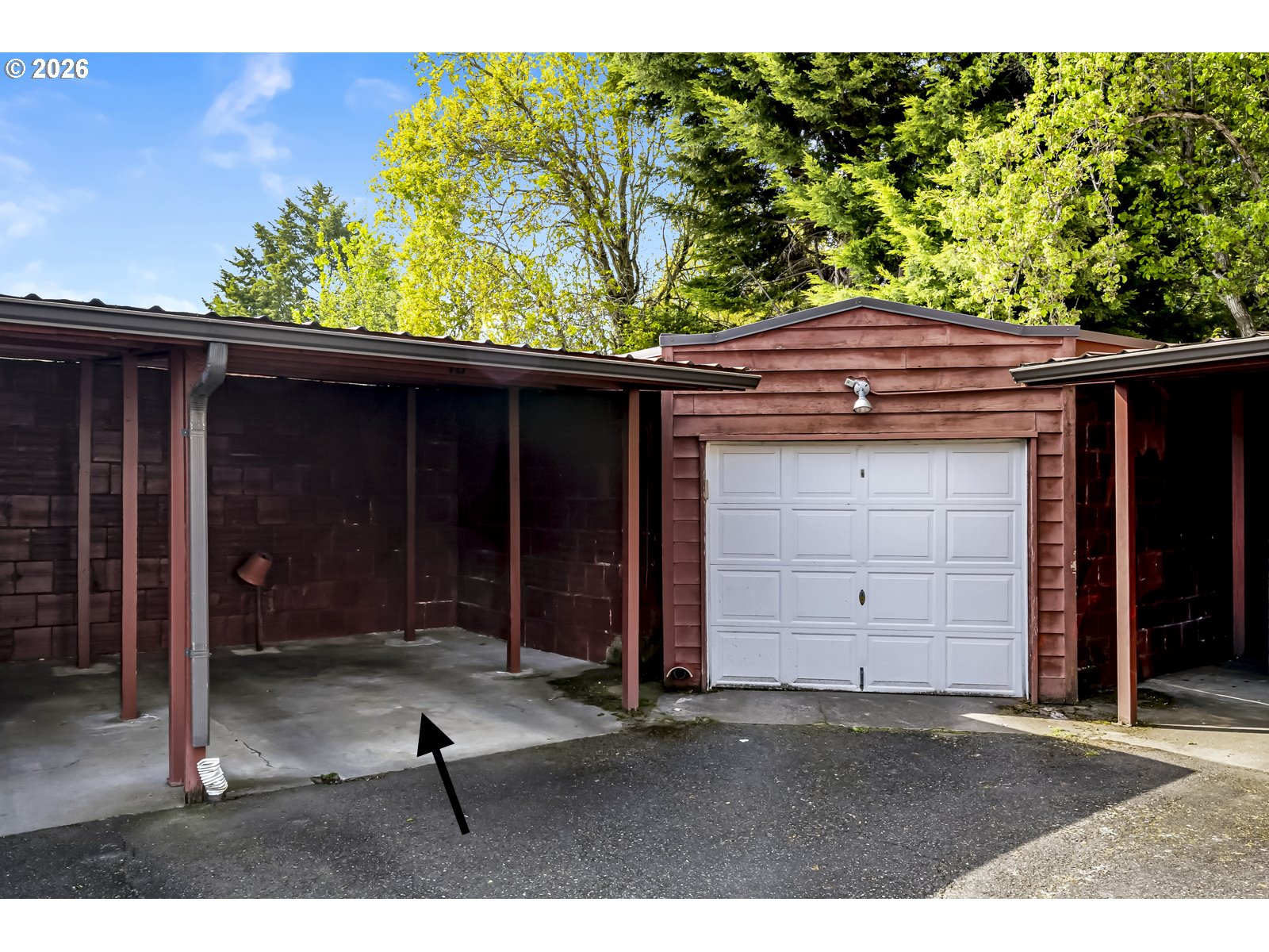 4353 Northeast Halsey Street, Unit 4 Portland, OR 97213 - Photo 20 of 24 front view of a house with a yard