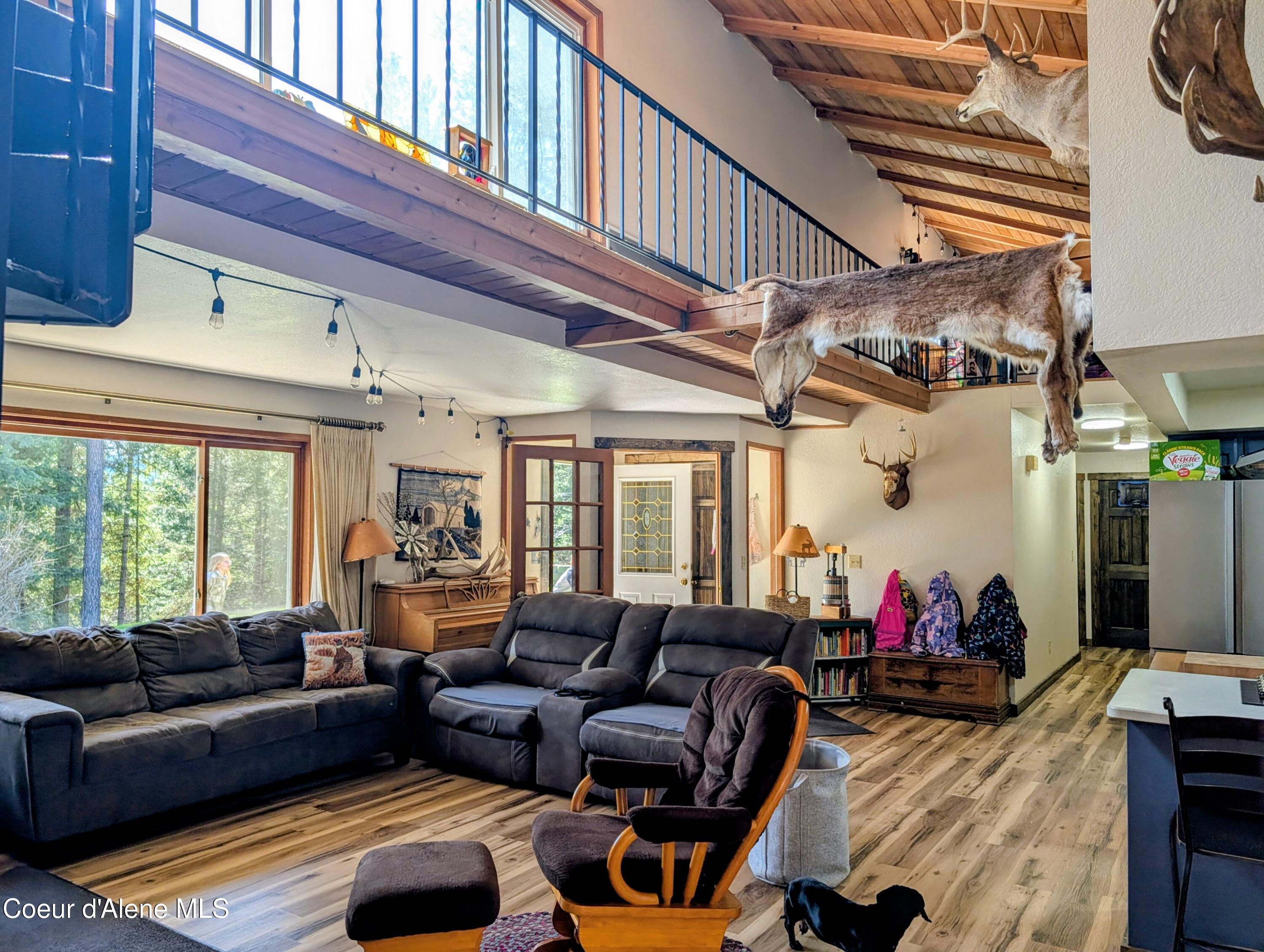 905 Cassandra Hills Road St. Maries, ID 83861 - Photo 8 of 27 Living Area with Loft above