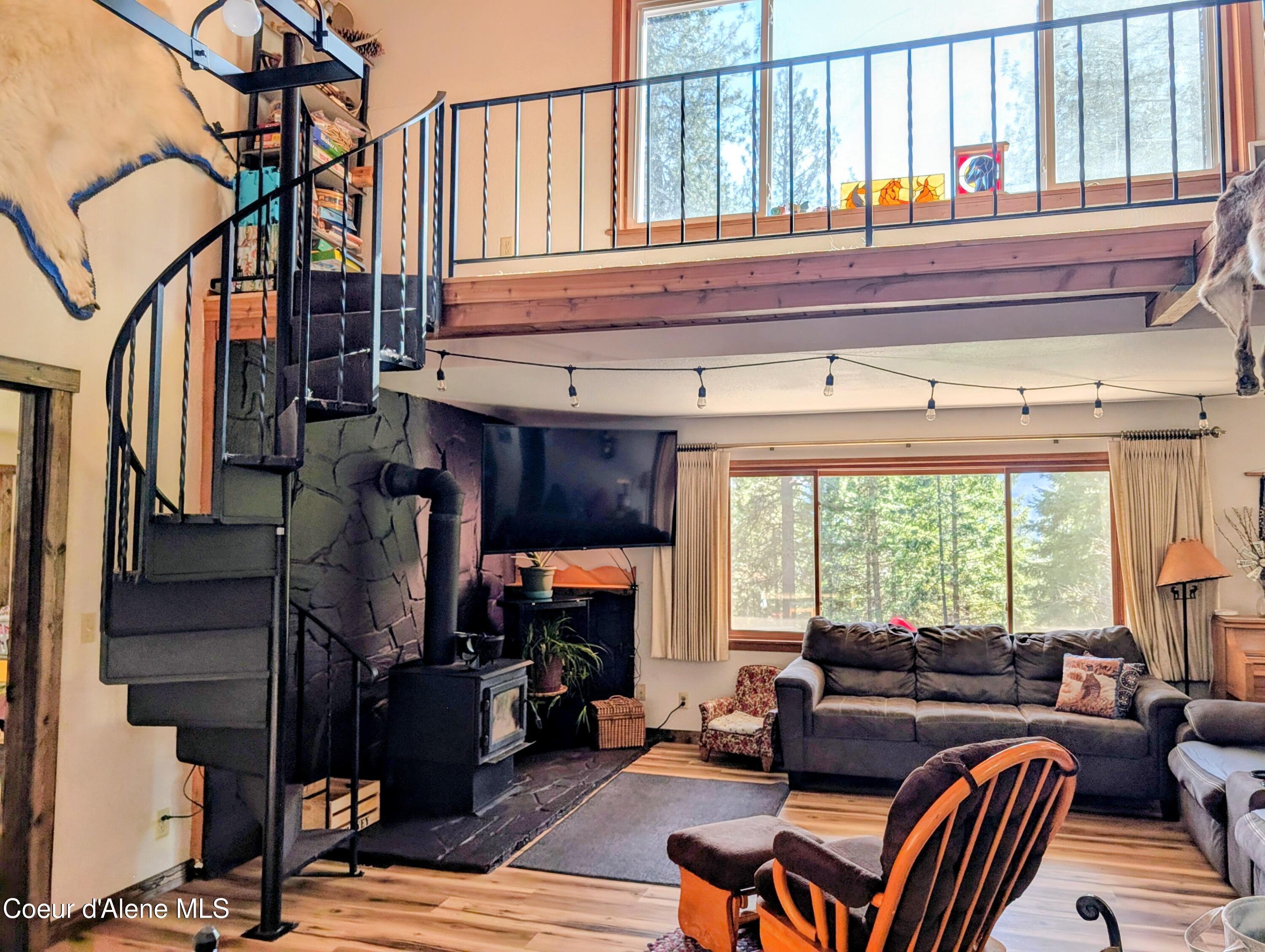 905 Cassandra Hills Road St. Maries, ID 83861 - Photo 10 of 27 Living Area and Loft above