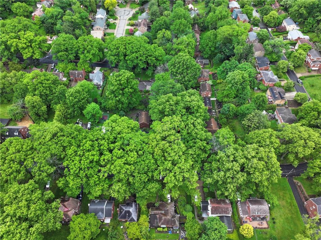100 Cascade Road Pittsburgh, PA 15221 - Photo 30 of 30 Another aerial view of the tree lined neighborhood.