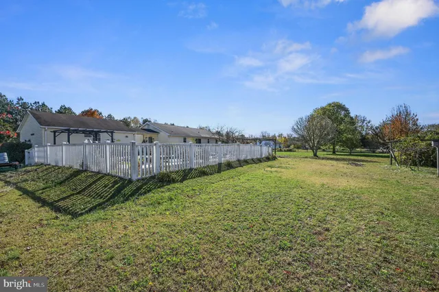 a view of a back yard