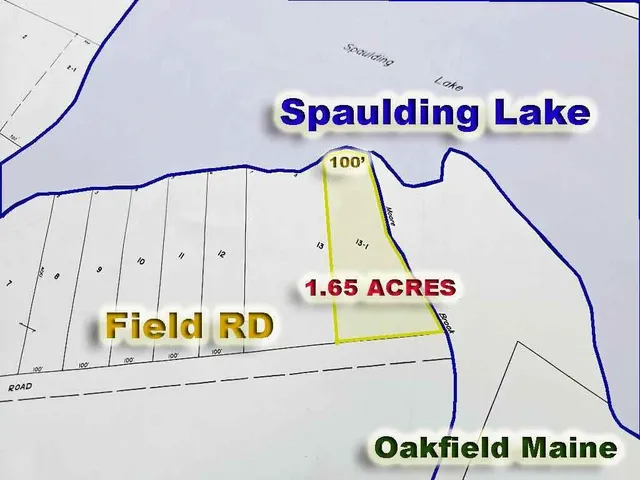 $49,500 | Lot 9 Field Road, Oakfield, ME 04763