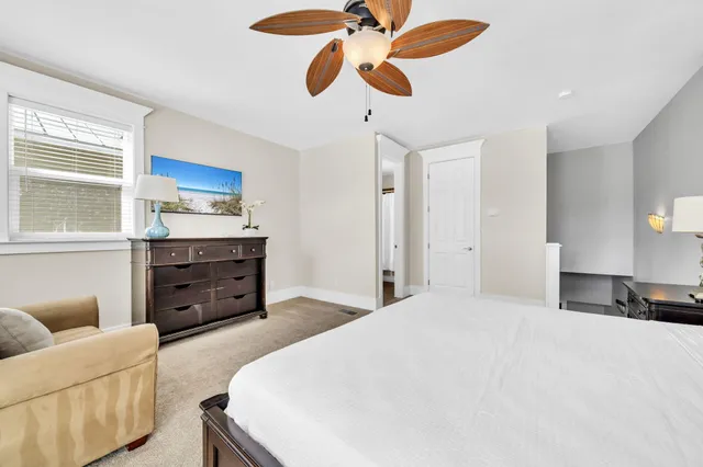 a view of a balcony with city view