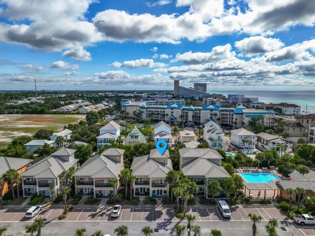 a view of building with yard