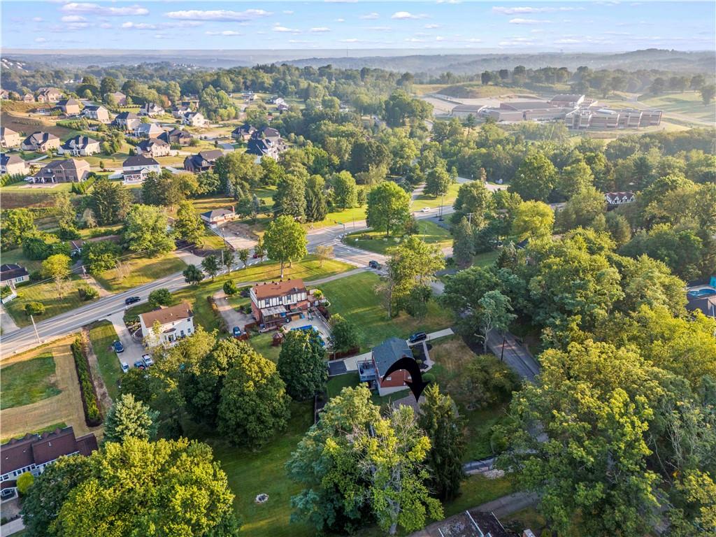 412 Center Church Road Canonsburg, PA 15317 - Photo 24 of 24 an aerial view of residential house with green space