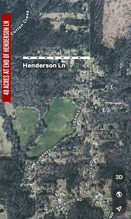 $249,000 | Tbd Henderson Lane, Clinton, LA 70722