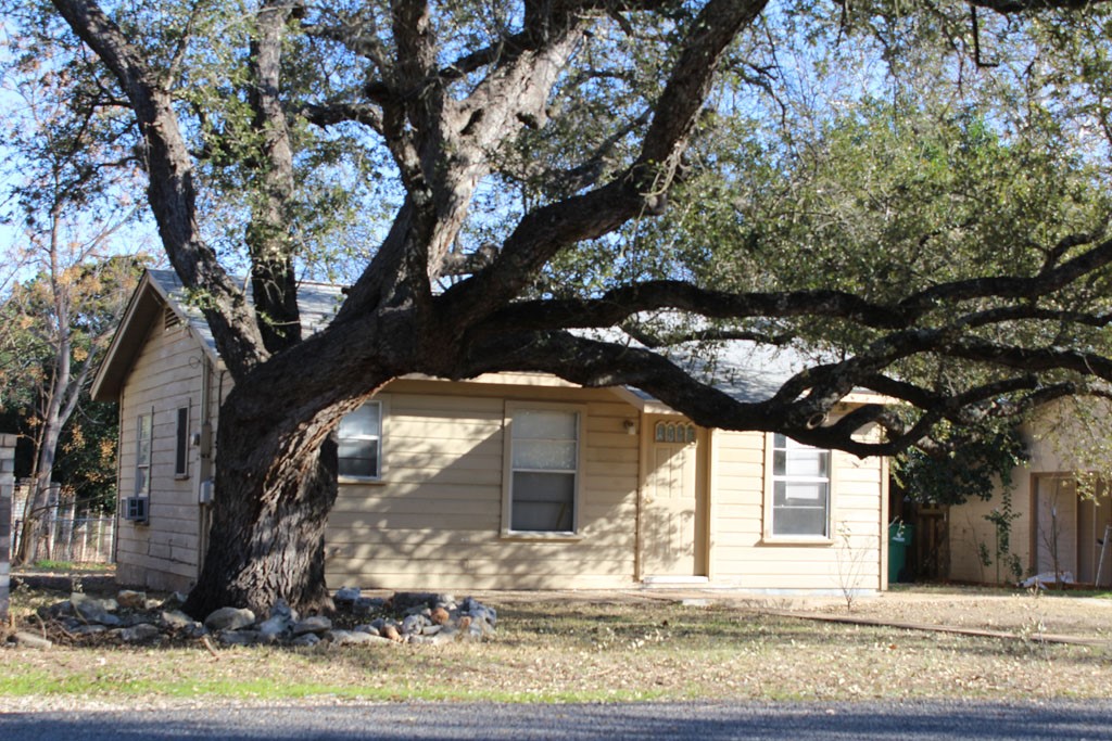 a view of a house with a yard tree s