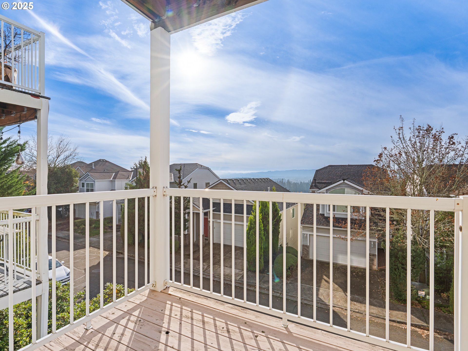 13622 Southwest Crestline Court Tigard, OR 97224 - Photo 30 of 32 a view of a balcony with a chairs
