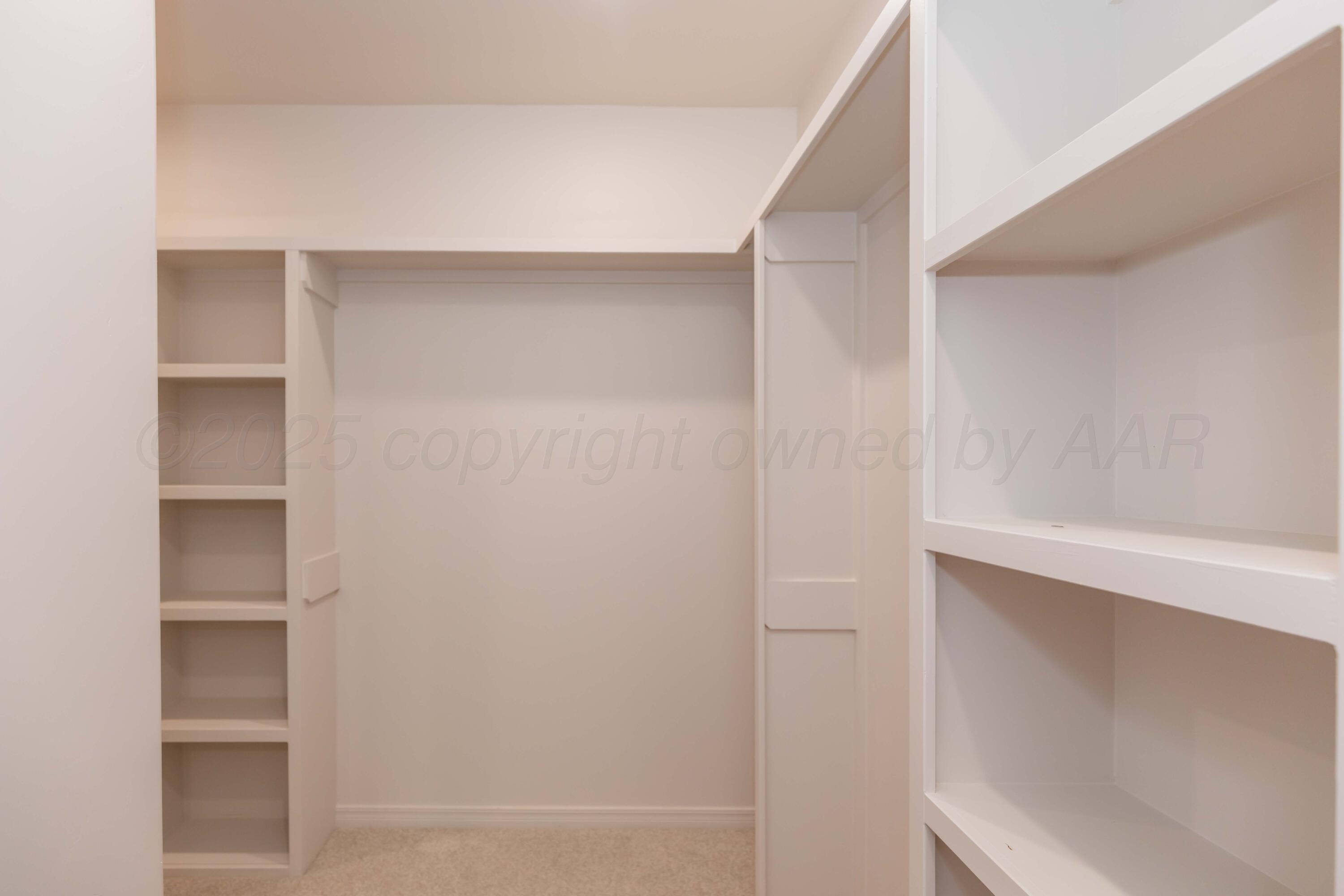 1205 Cabernet Way Amarillo, TX 79124 - Photo 10 of 12 a room with walk in closet with empty racks