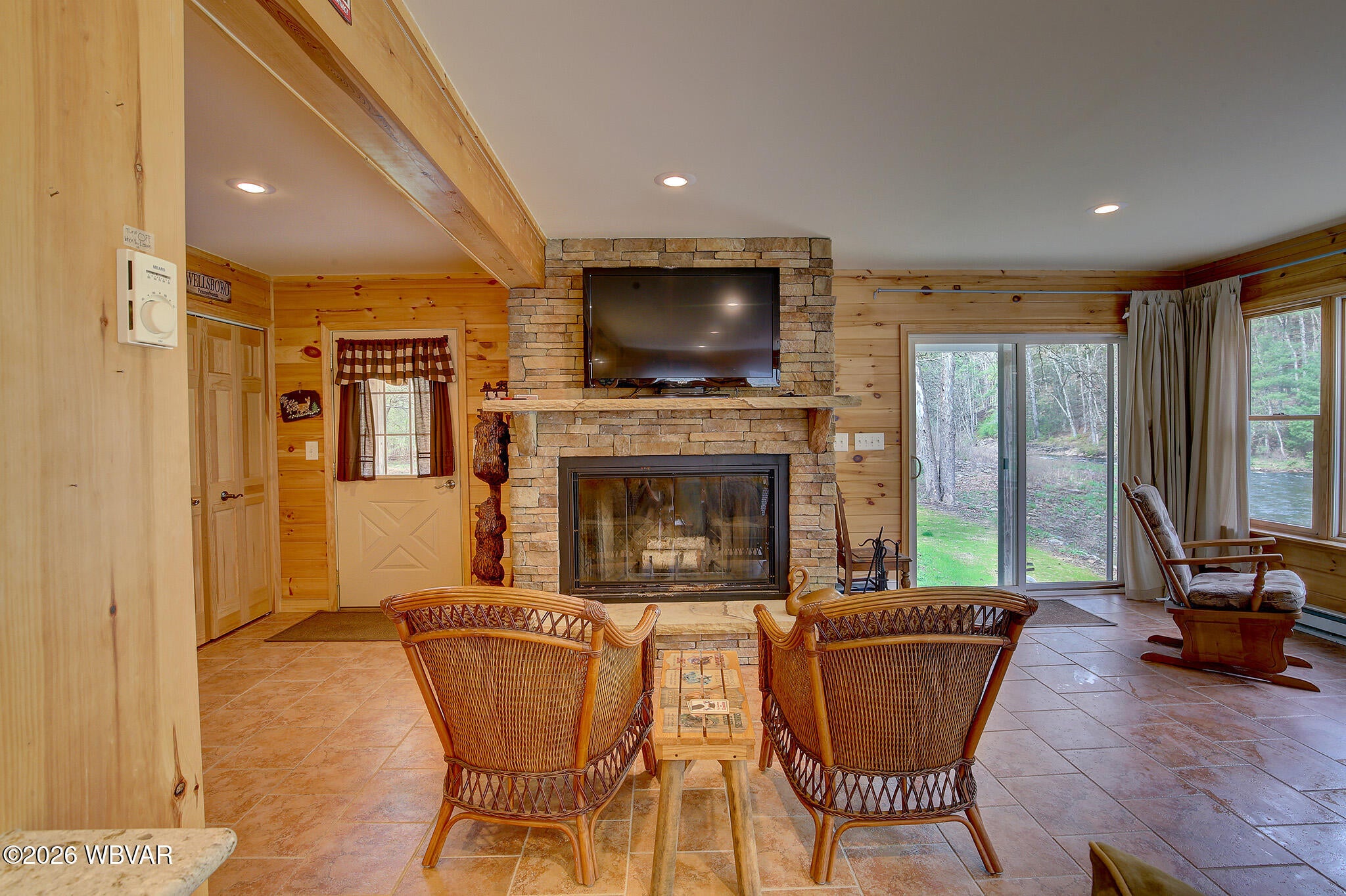 10107 Little Pine Creek Road Waterville, PA 17776 - Photo 5 of 55 Fireplace