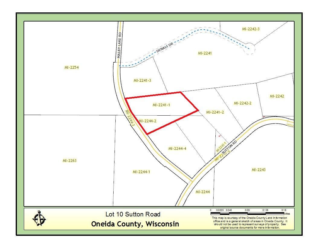 Lot 10 Sutton Road Minocqua, WI 54548 - Photo 2 of 3 Gallery Image 2