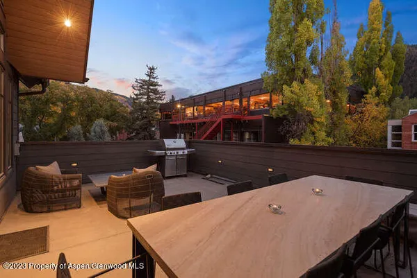 a outdoor space with patio