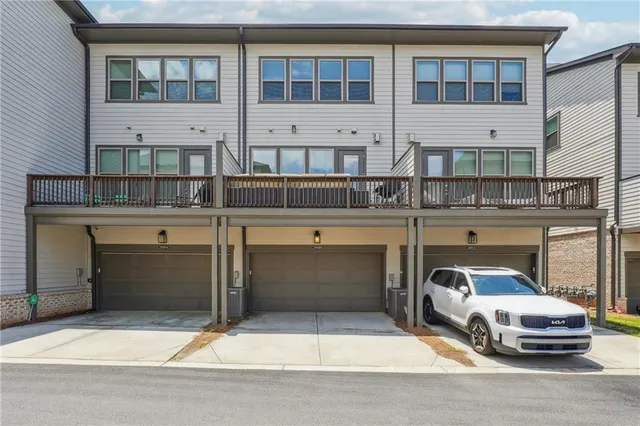 a view of a car parking garage