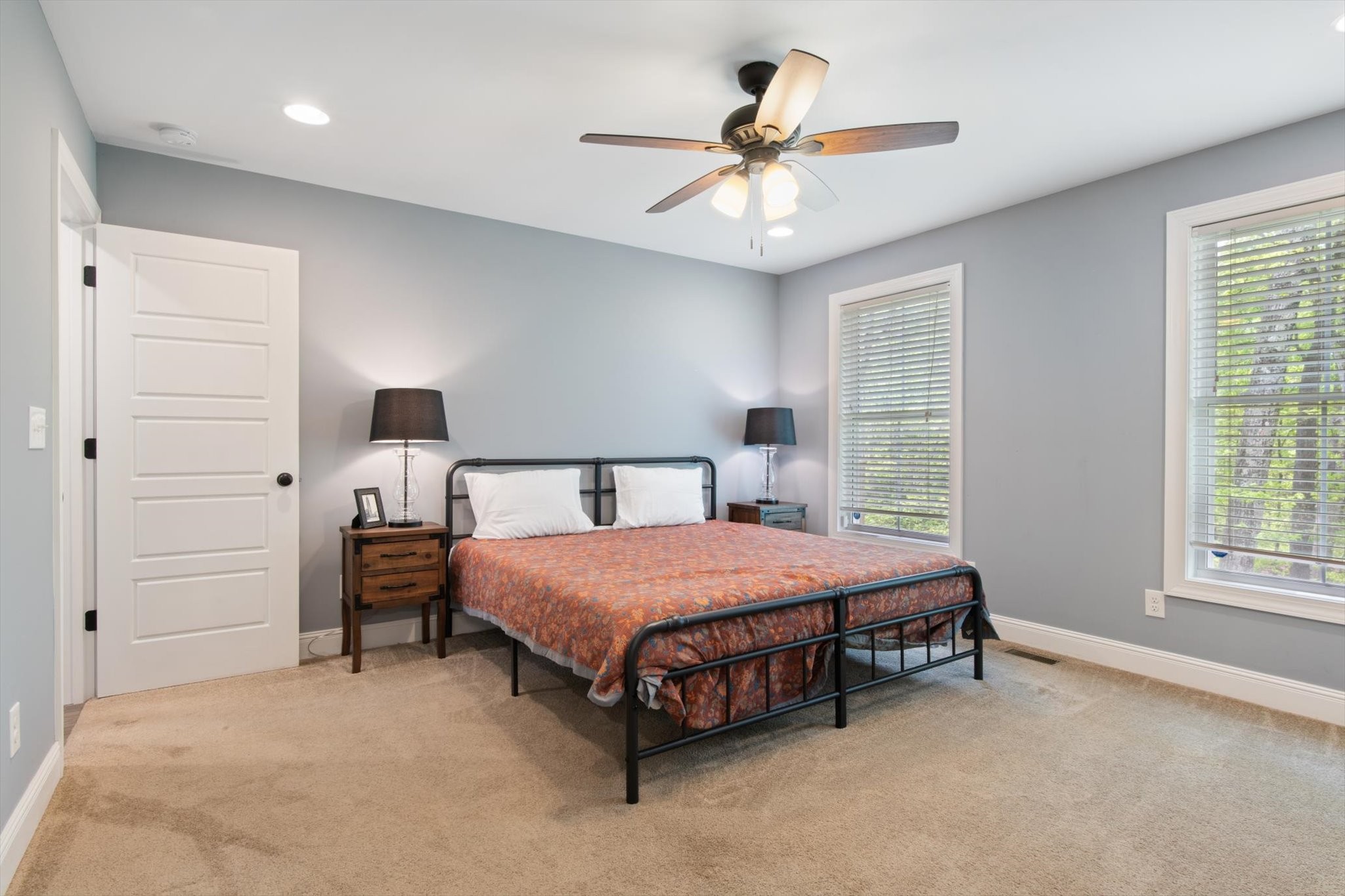 7452 South Swift Road Goodlettsville, TN 37072 - Photo 14 of 27 a bedroom with a bed and a chandelier