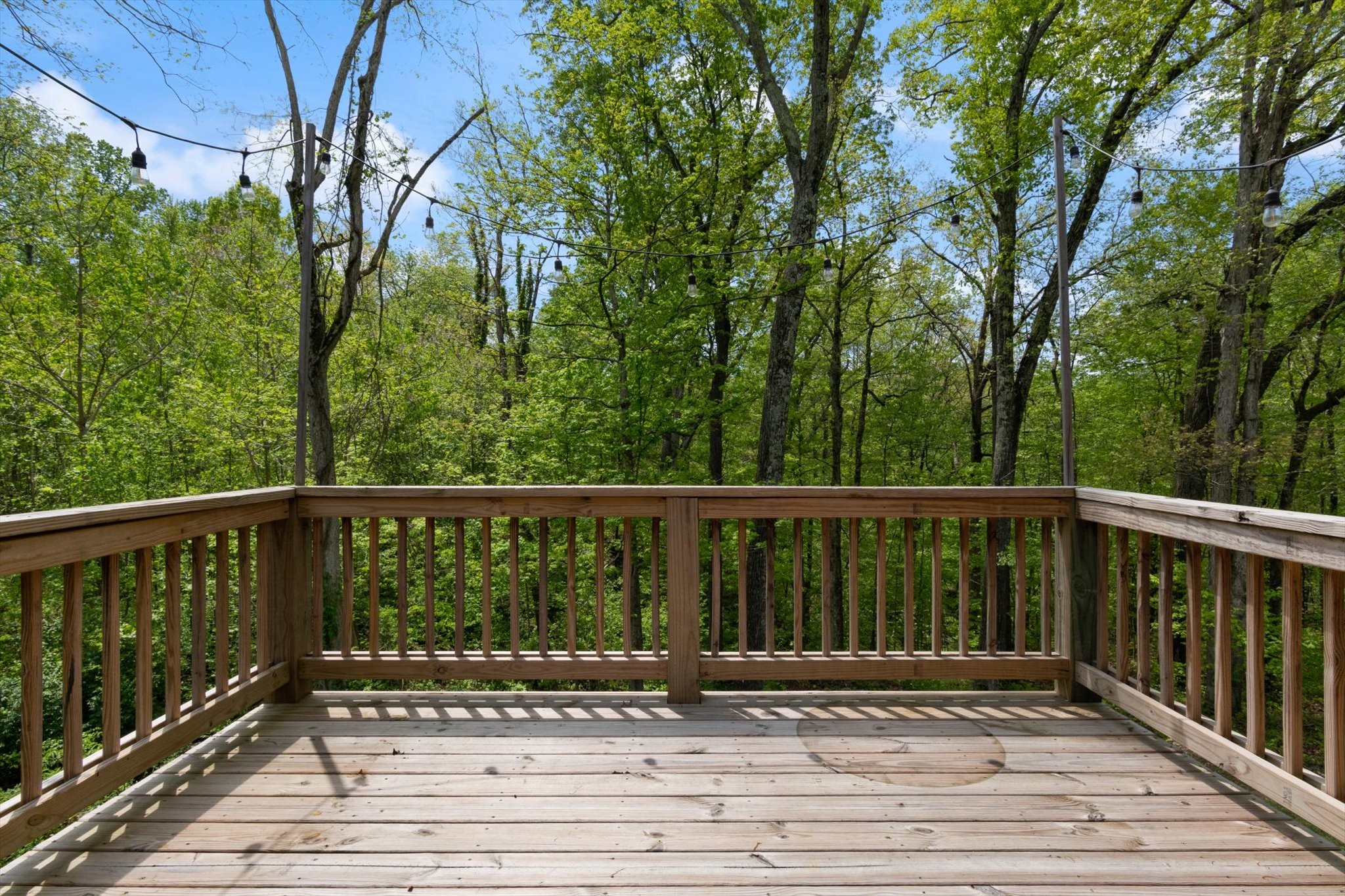 7452 South Swift Road Goodlettsville, TN 37072 - Photo 26 of 27 a view of balcony with wooden floor and fence