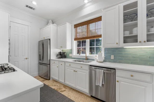a living room with furniture fireplace and a flat screen tv