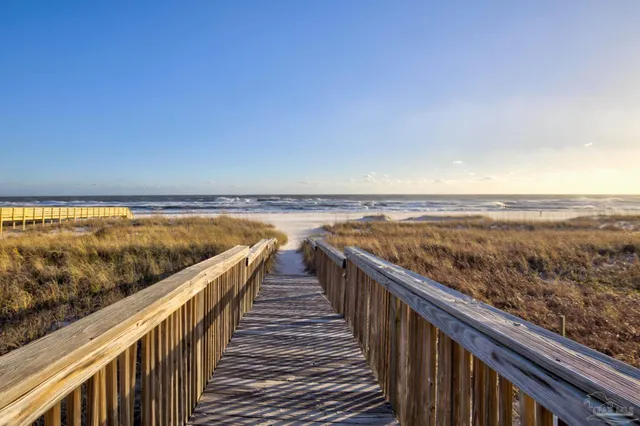 a view of city and ocean