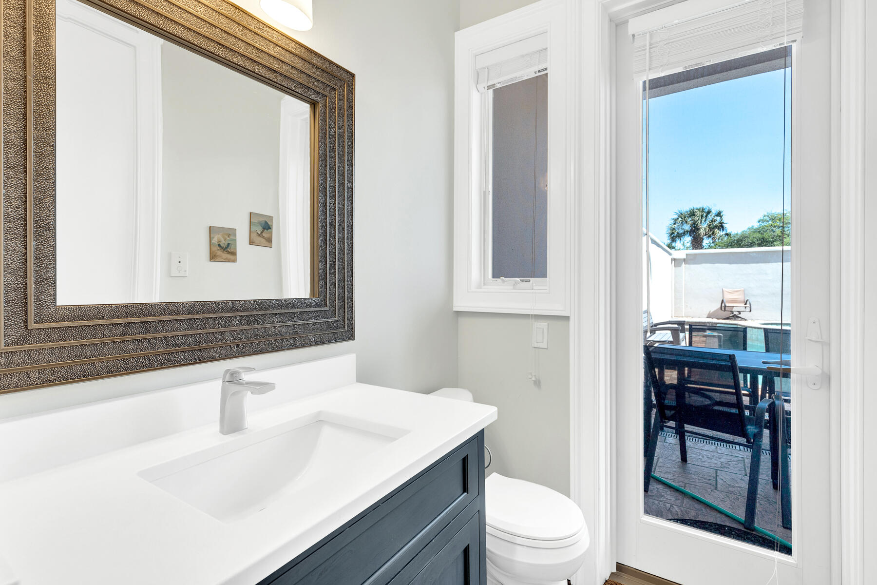 19106 Front Beach Road, Unit A Panama City Beach, FL 32413 - Photo 15 of 48 Pool House Bathroom