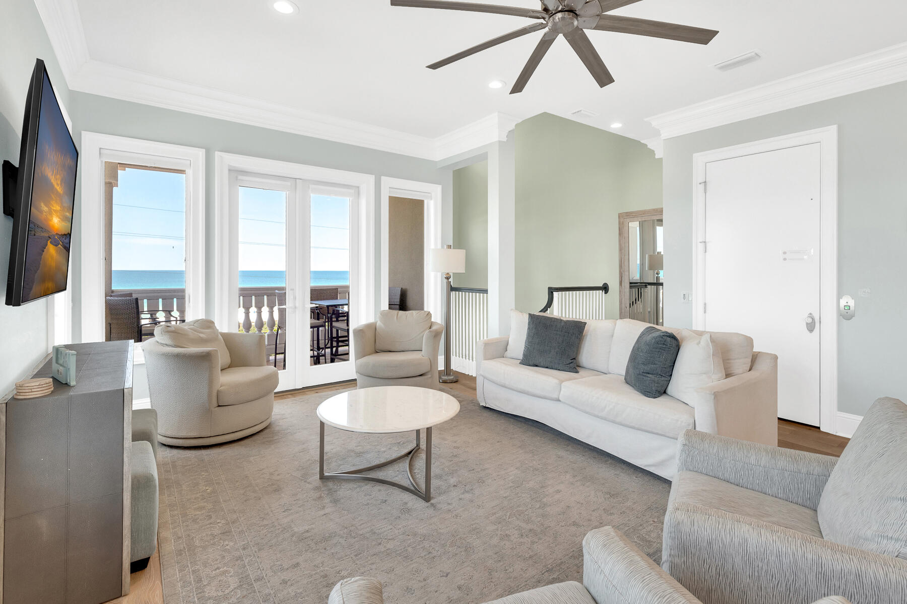19106 Front Beach Road, Unit A Panama City Beach, FL 32413 - Photo 30 of 48 Bright Living Area