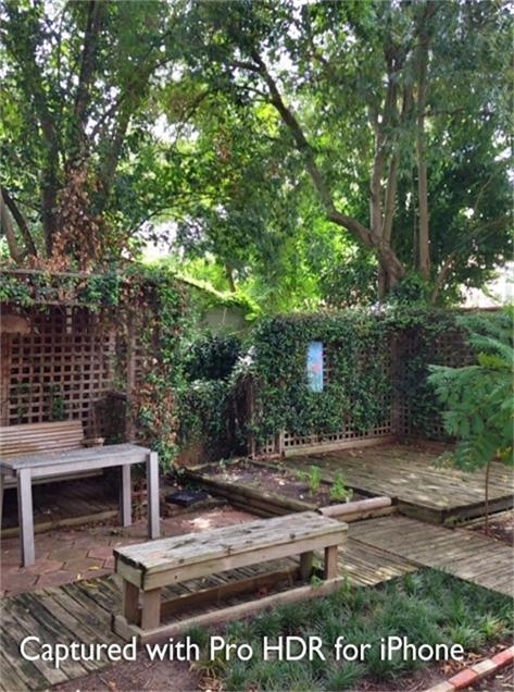 1538 Welch Street, Unit 1/2 Houston, TX 77006 - Photo 17 of 18 a view of a chairs and table in the backyard