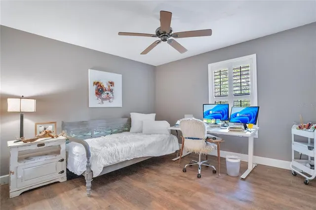 a view of a city from a balcony