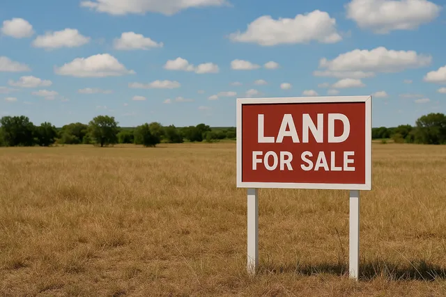 a sign board with a lake view