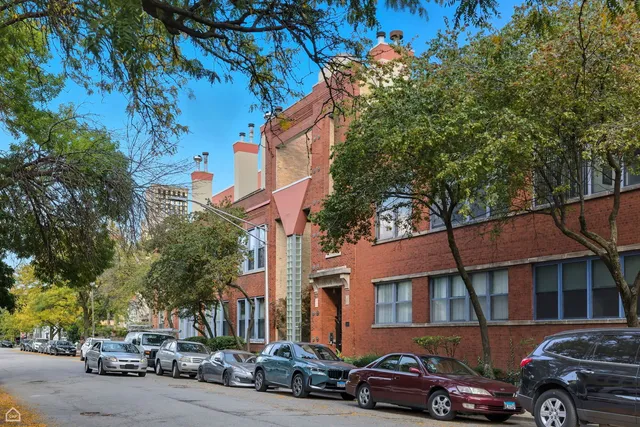 a car parked on the side of a street
