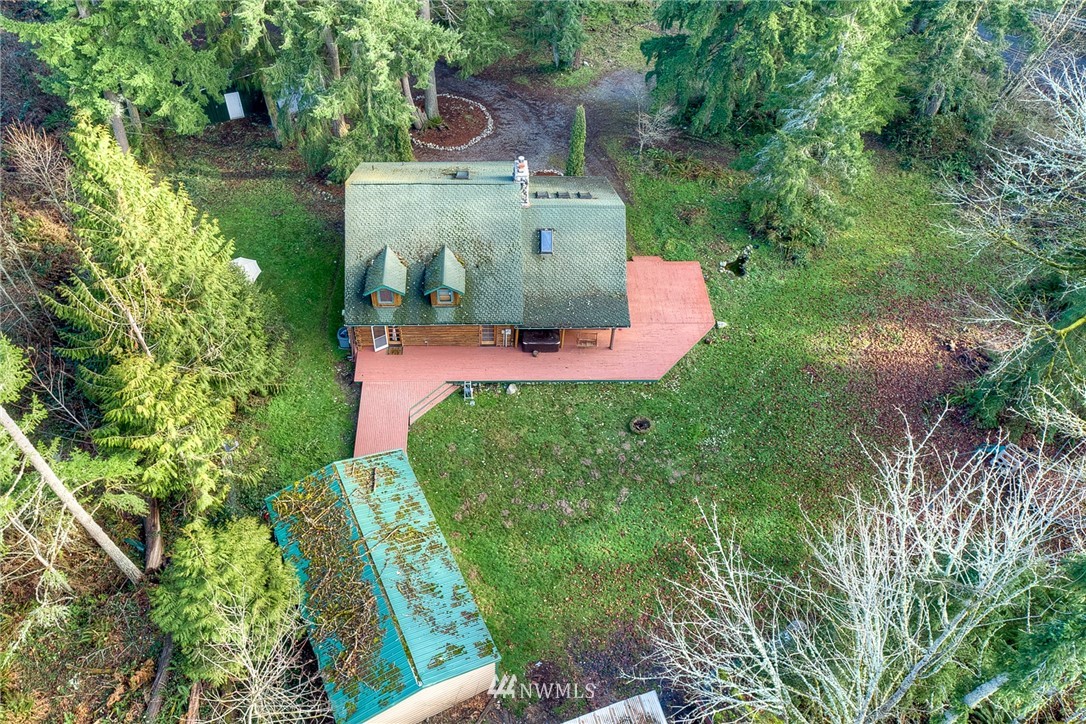 27253 Webster Road East Graham, WA 98338 - Photo 5 of 32 an aerial view of a house