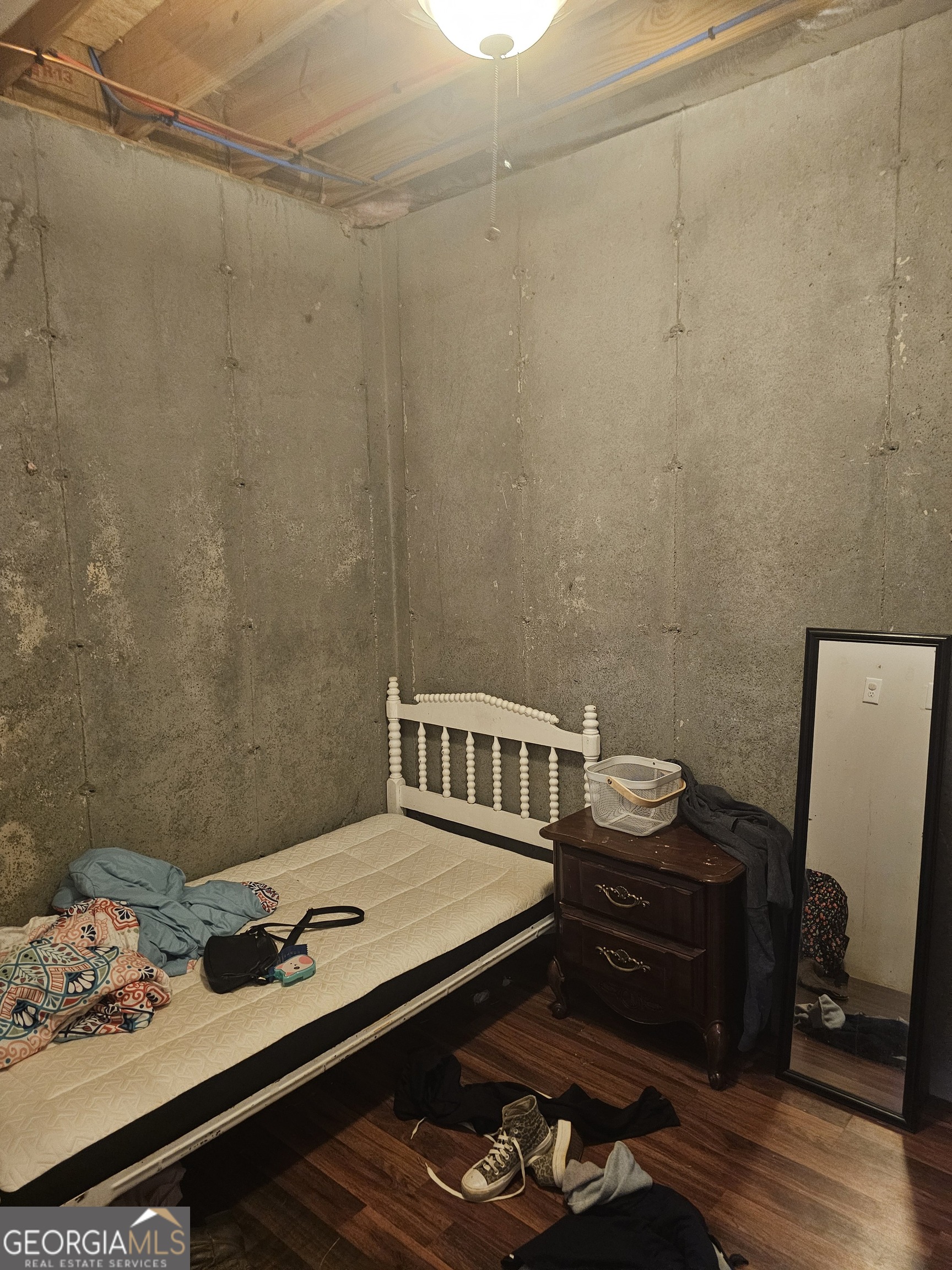 695 Frost Road Bowdon, GA 30108 - Photo 25 of 32 a view of a balcony with wooden floor