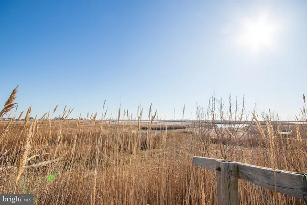 a view of a large body of water with a large bridge