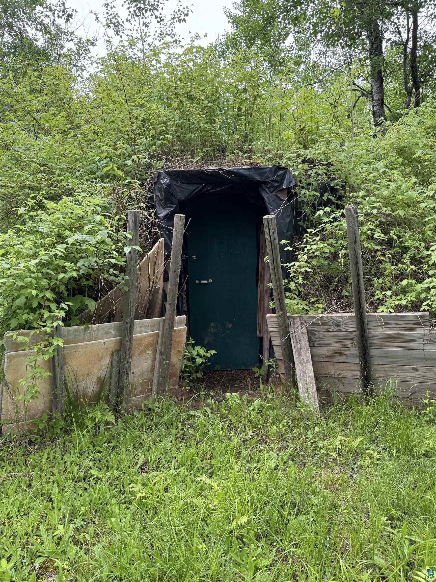 1745 Becks Road Maple, WI 54854 - Photo 44 of 46 Root cellar built into ground