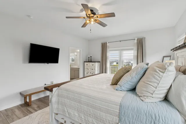 a view of a balcony with lake view and mountain view