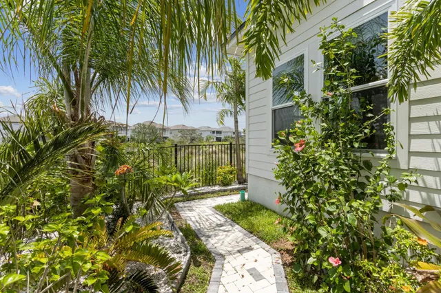 a view of balcony with patio