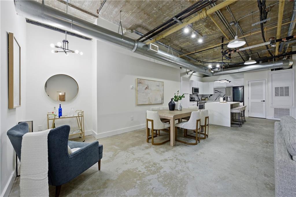 505 Whitehall Street Southwest, Unit 102 Atlanta, GA 30303 - Photo 17 of 46 a living room with furniture