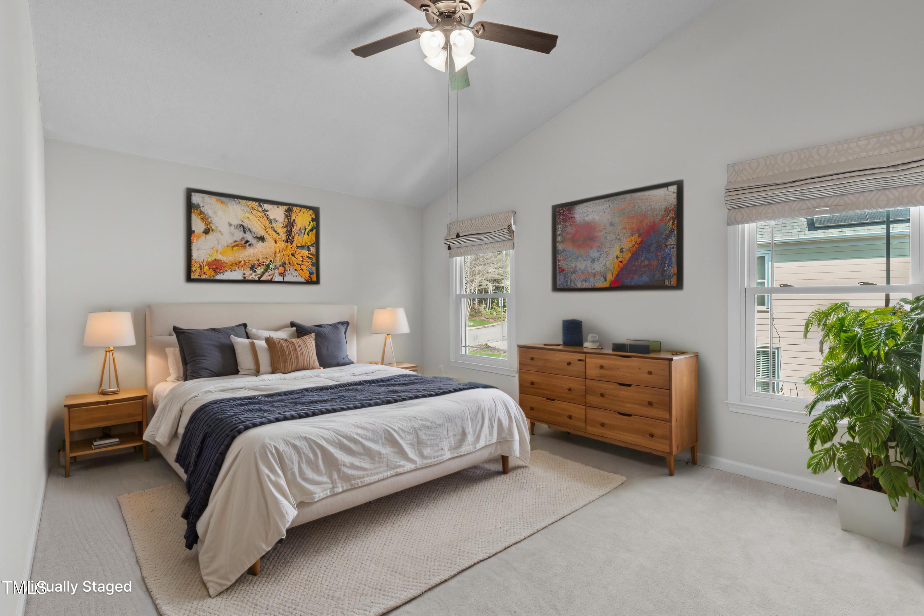 109 Covington Square Drive Cary, NC 27513 - Photo 16 of 41 a bedroom with bed couch and window