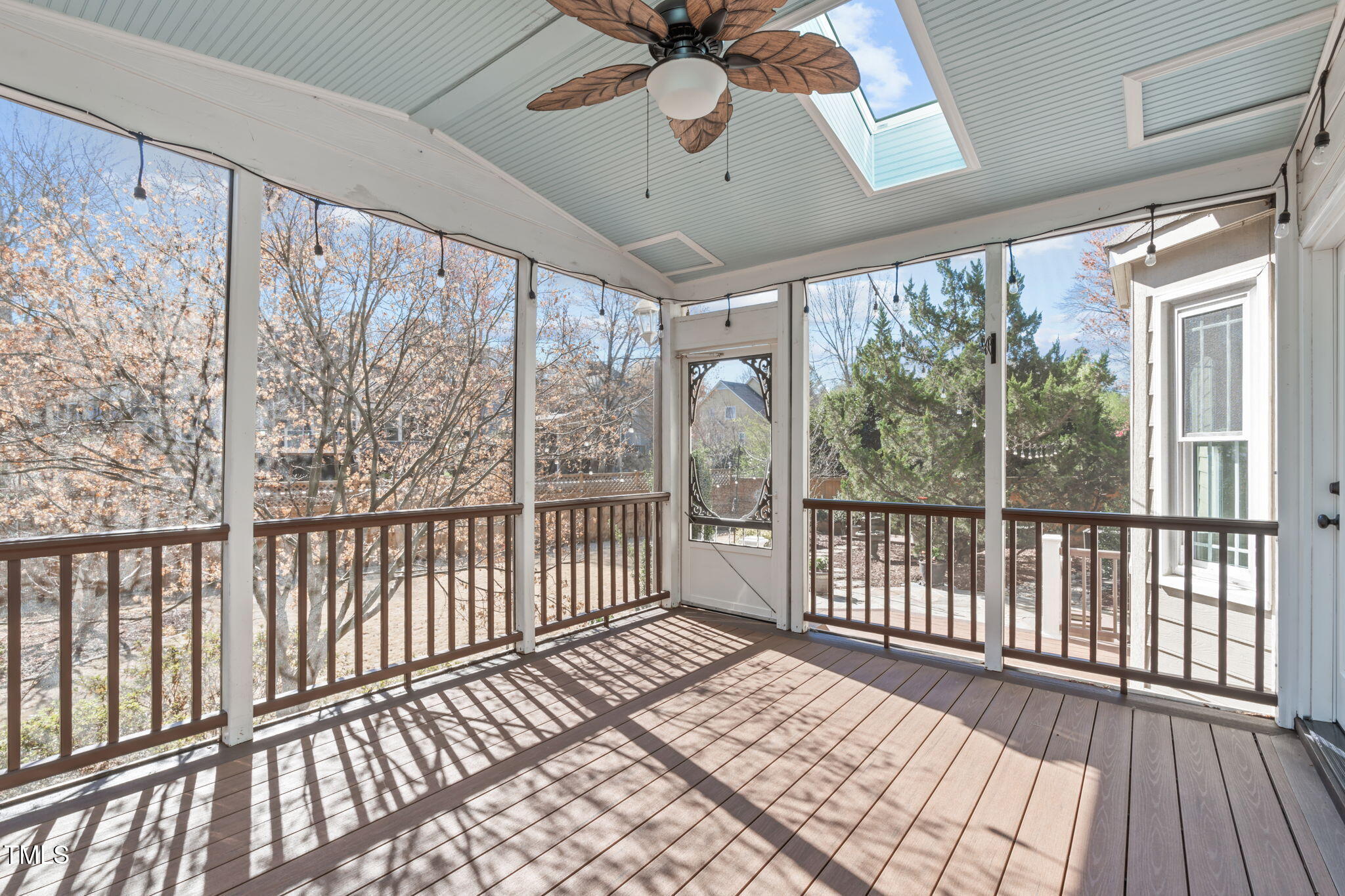 109 Covington Square Drive Cary, NC 27513 - Photo 27 of 41 a view of a porch with wooden floor