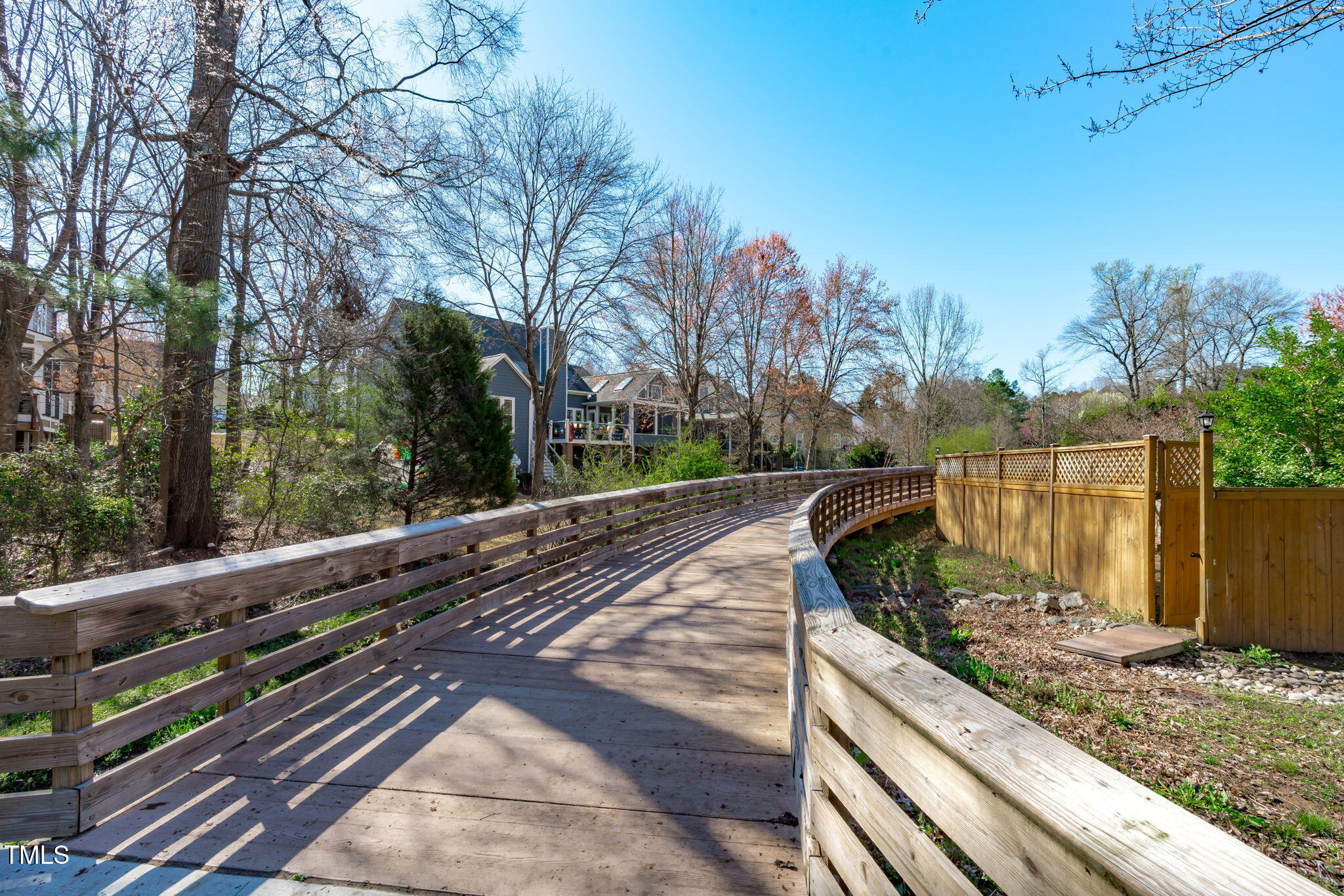 109 Covington Square Drive Cary, NC 27513 - Photo 40 of 41 a view of a wooden street from a window