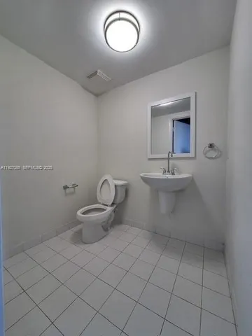 a view of a terrace with city view