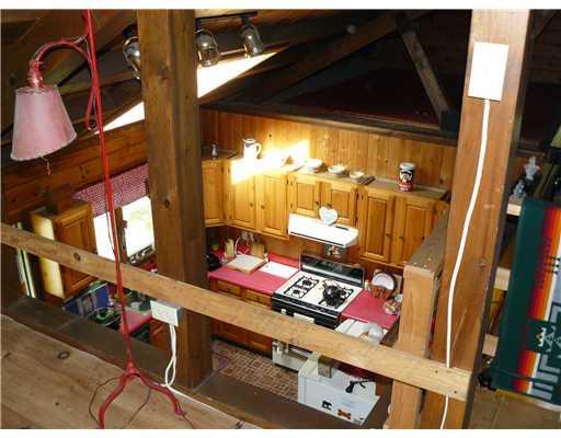 85 Old Belfast Road Frankfort, ME 04438 - Photo 12 of 23 Kitchen. View from loft showing skylight